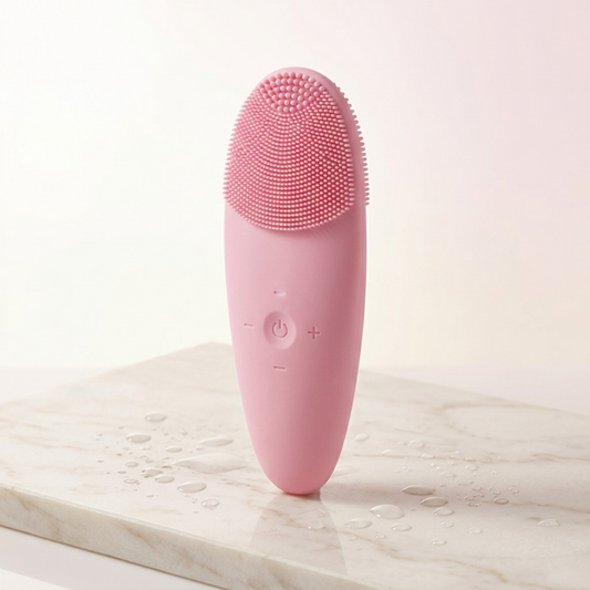 Cepillo Facial Eléctrico con Calor - Limpieza Profunda Antiedad